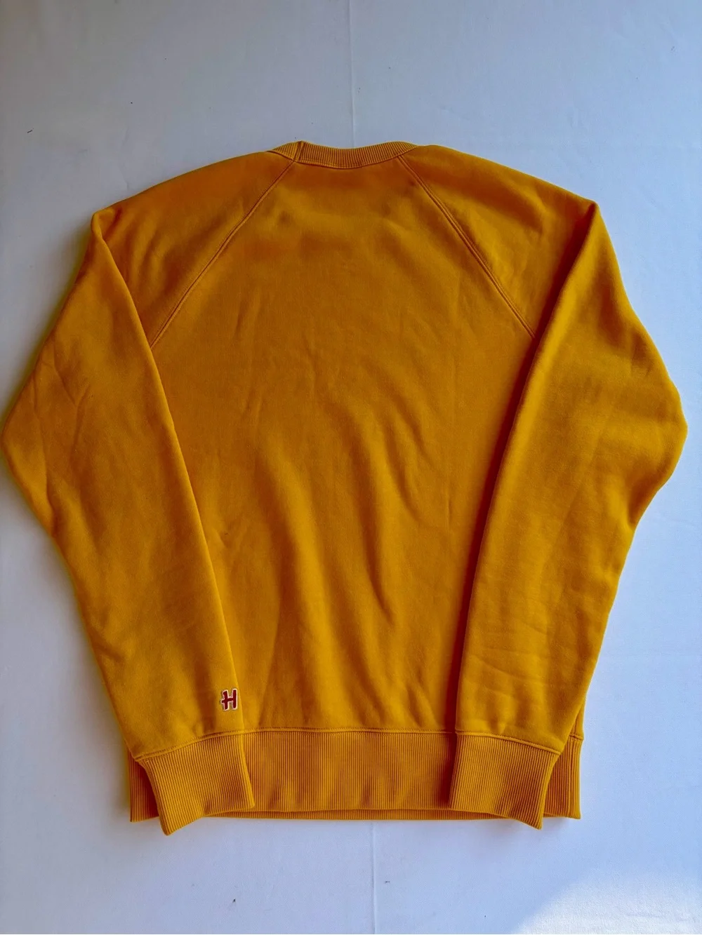 HOMAGE Peanuts Woodstock Character Crewneck Sweatshirt Gold Yellow Men's Size S
